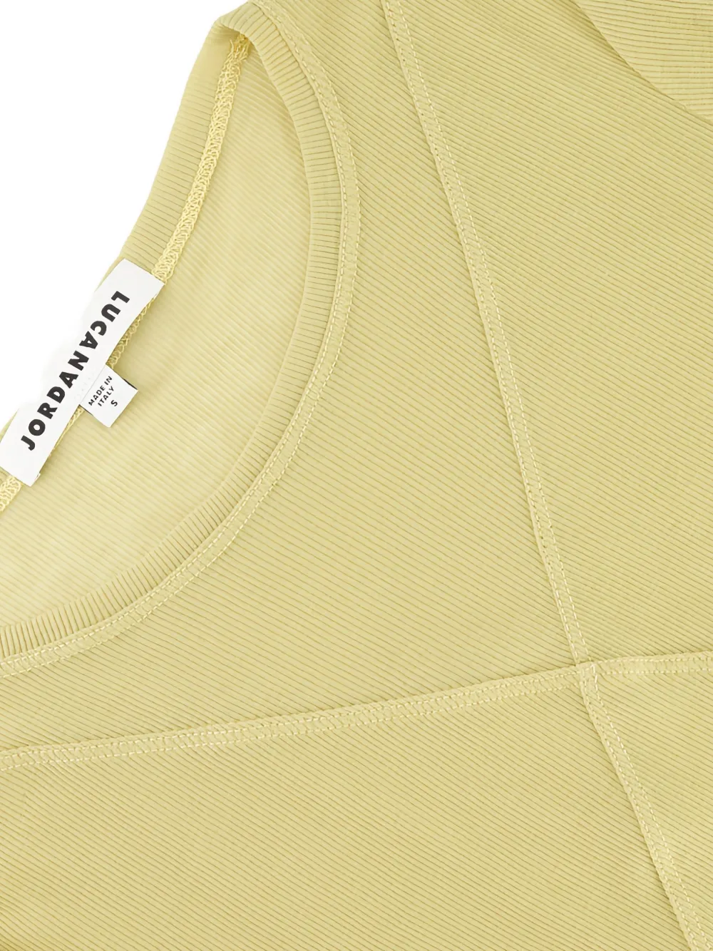 Jordanluca Blues Long-sleeve Top In Yellow