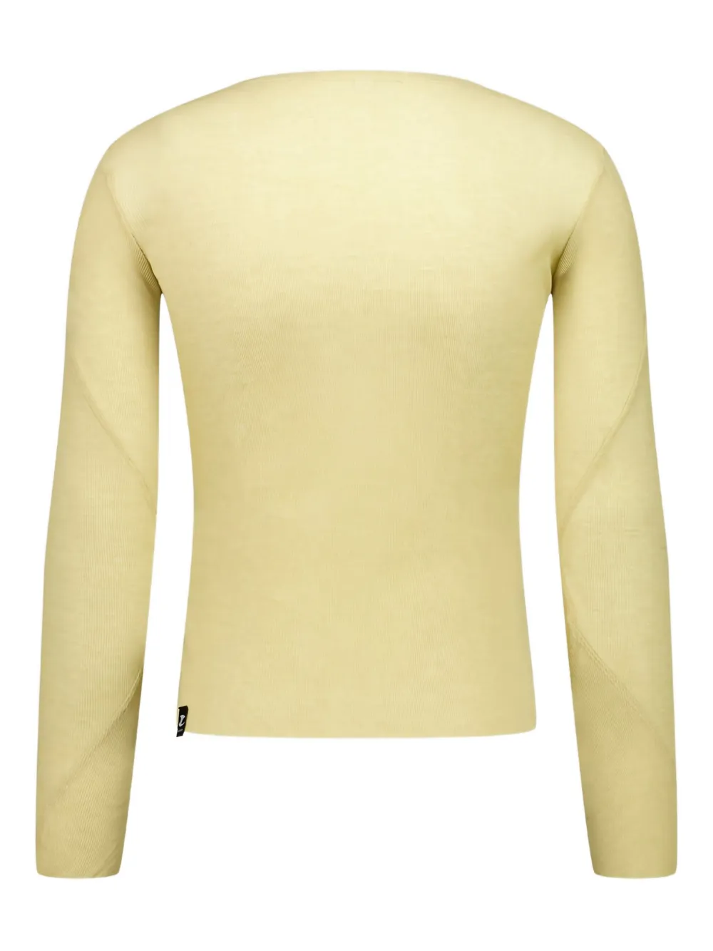 Jordanluca Blues Long-sleeve Top In Yellow