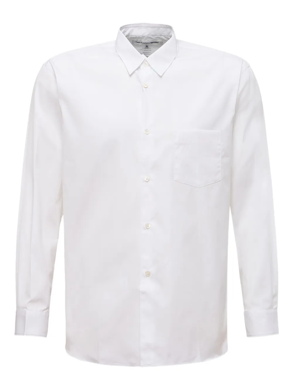 Comme des Garçons Homme long-sleeve pocket shirt - Bianco