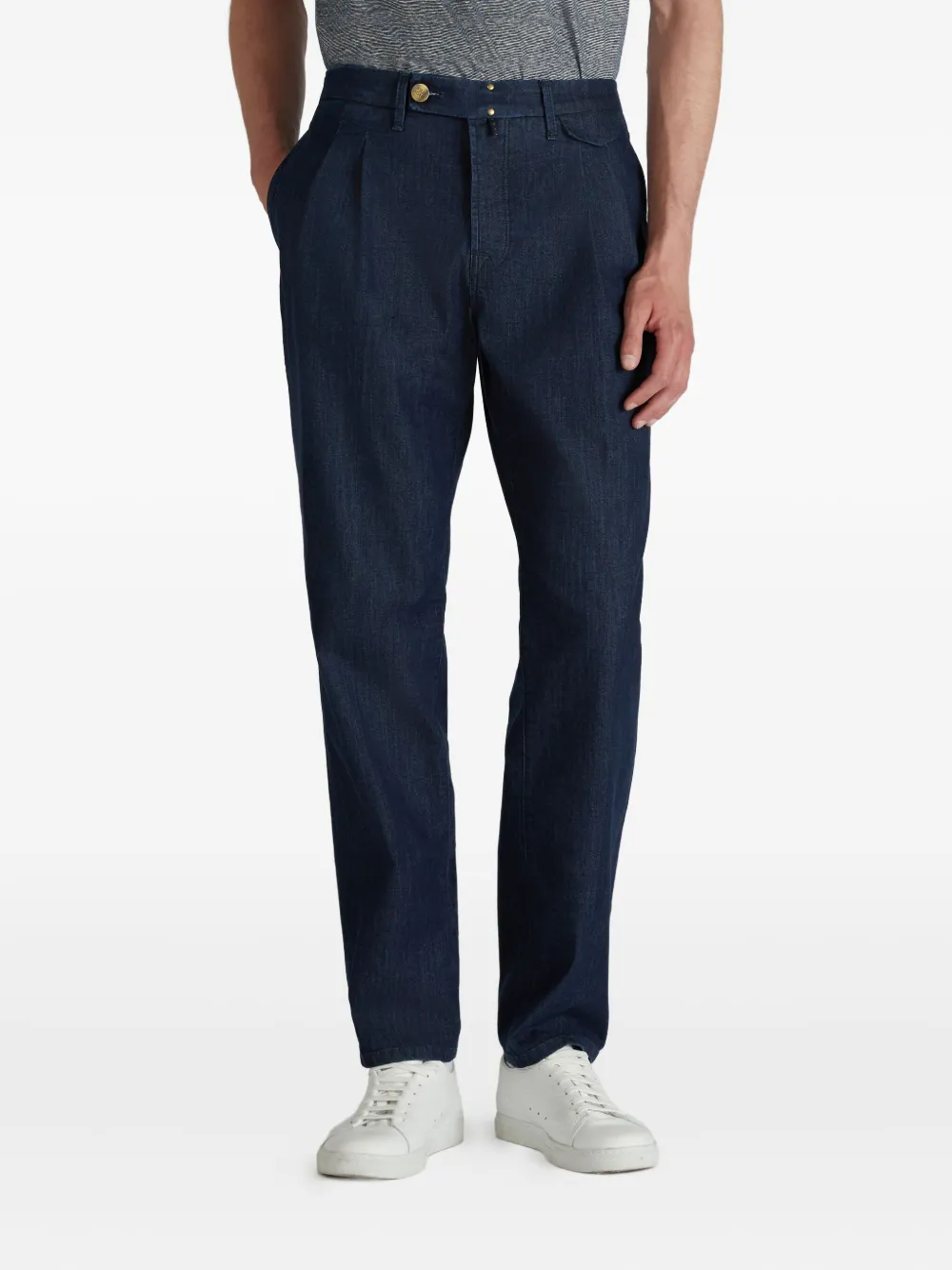 slowear Katoenen broek Blauw