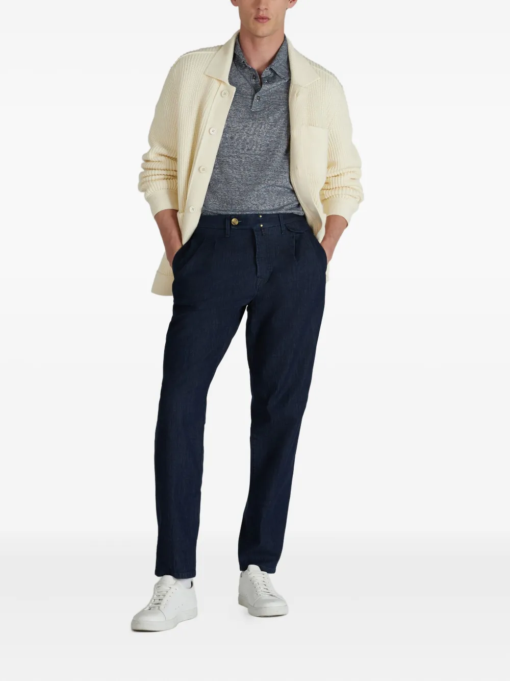 Slowear Katoenen broek - Blauw