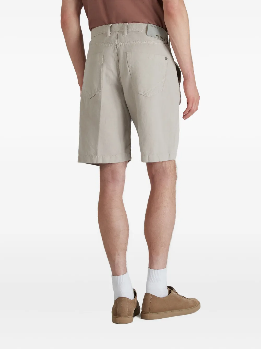 slowear Bermuda shorts met vijf zakken Beige