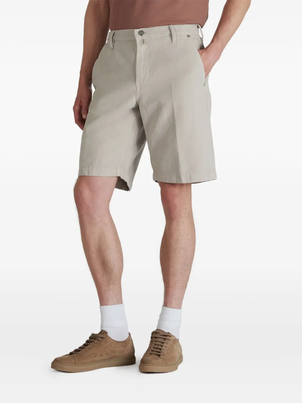 slowear Bermuda shorts met vijf zakken Beige