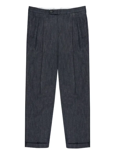 slowear cotton five-pocket trousers