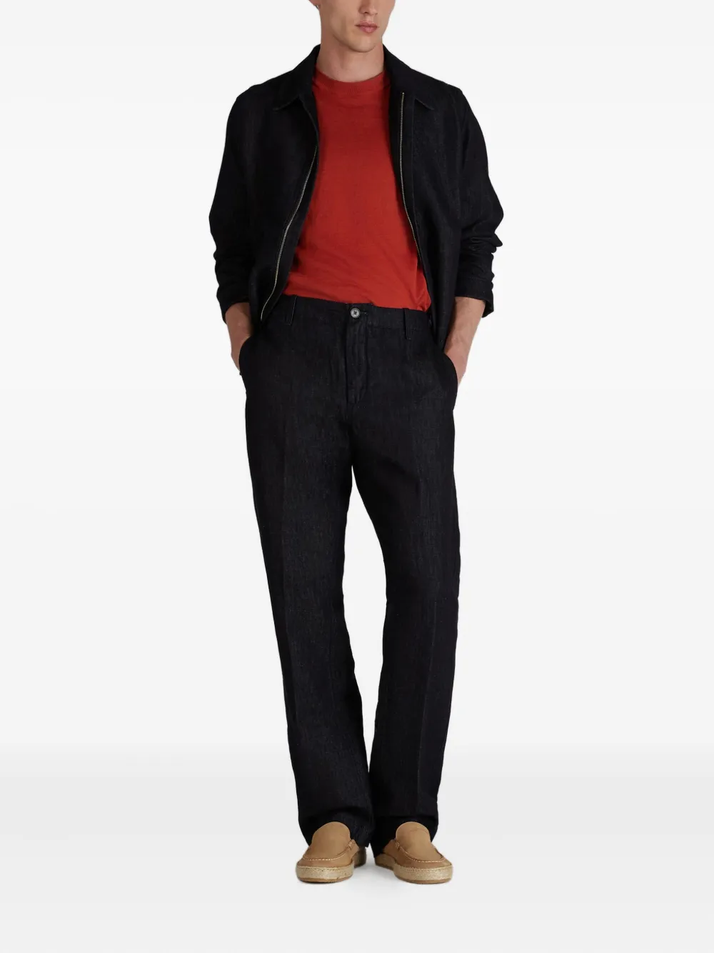 slowear button-up trousers | Regular & Straight-Leg Jeans | Image 2