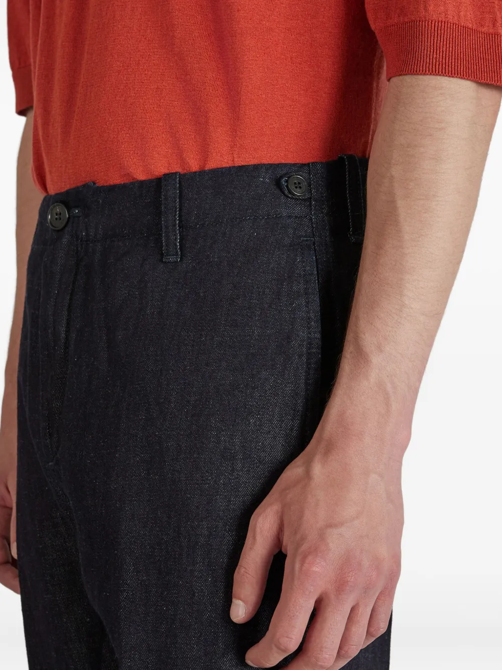 slowear Broek met knopen Blauw