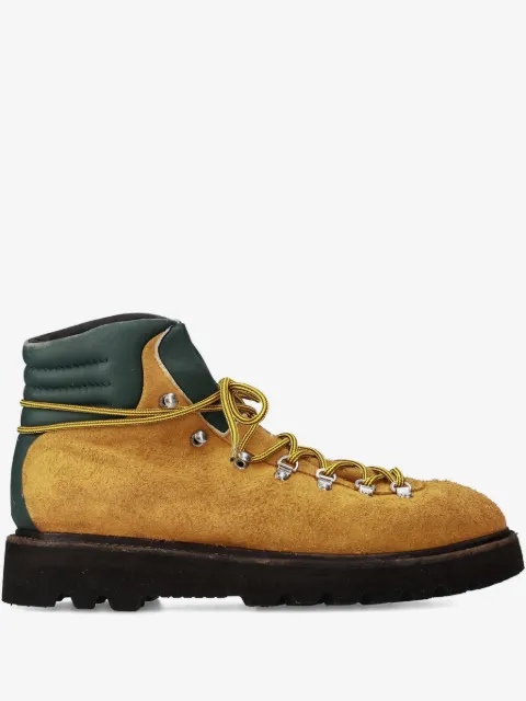 Premiata lace-up panelled boots