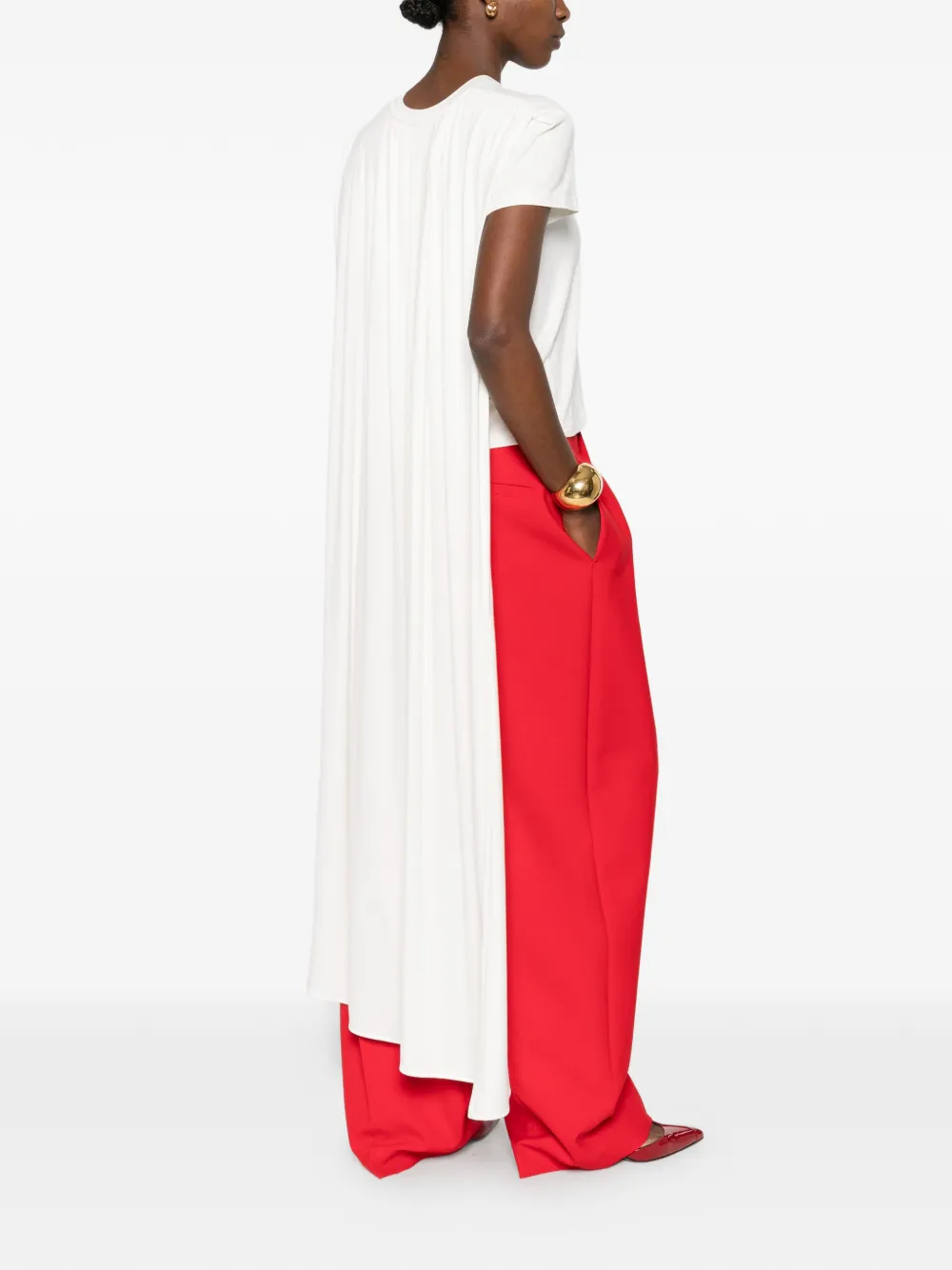 Magda Butrym playera con cuello redondo | Playeras y jerséis | Image 2