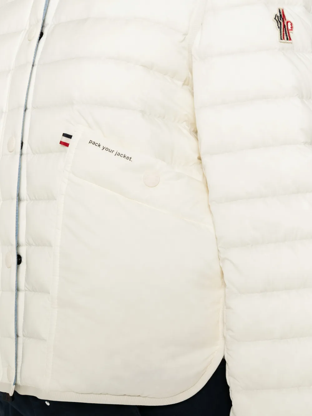 Moncler Grenoble Madulains donsjack Beige