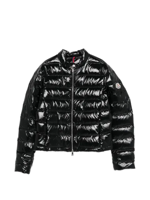 Moncler Papillon shiny padded jacket