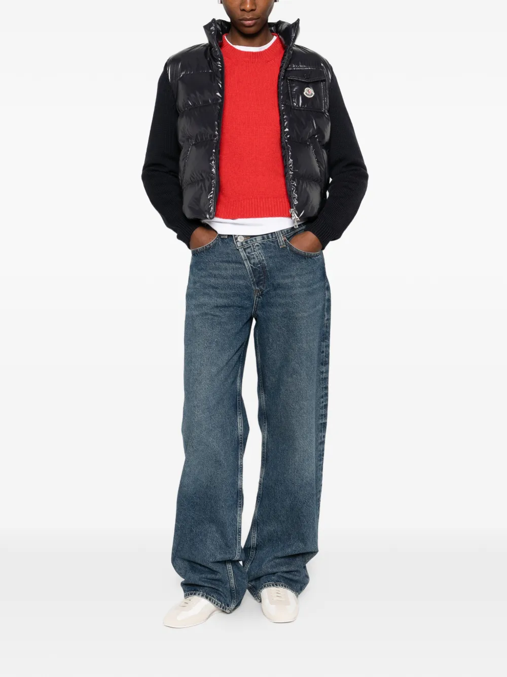 Moncler padded knitted-panels jacket | Chamarras capitonadas | Image 2