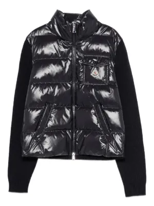 Maya zip-up padded hooded jacket