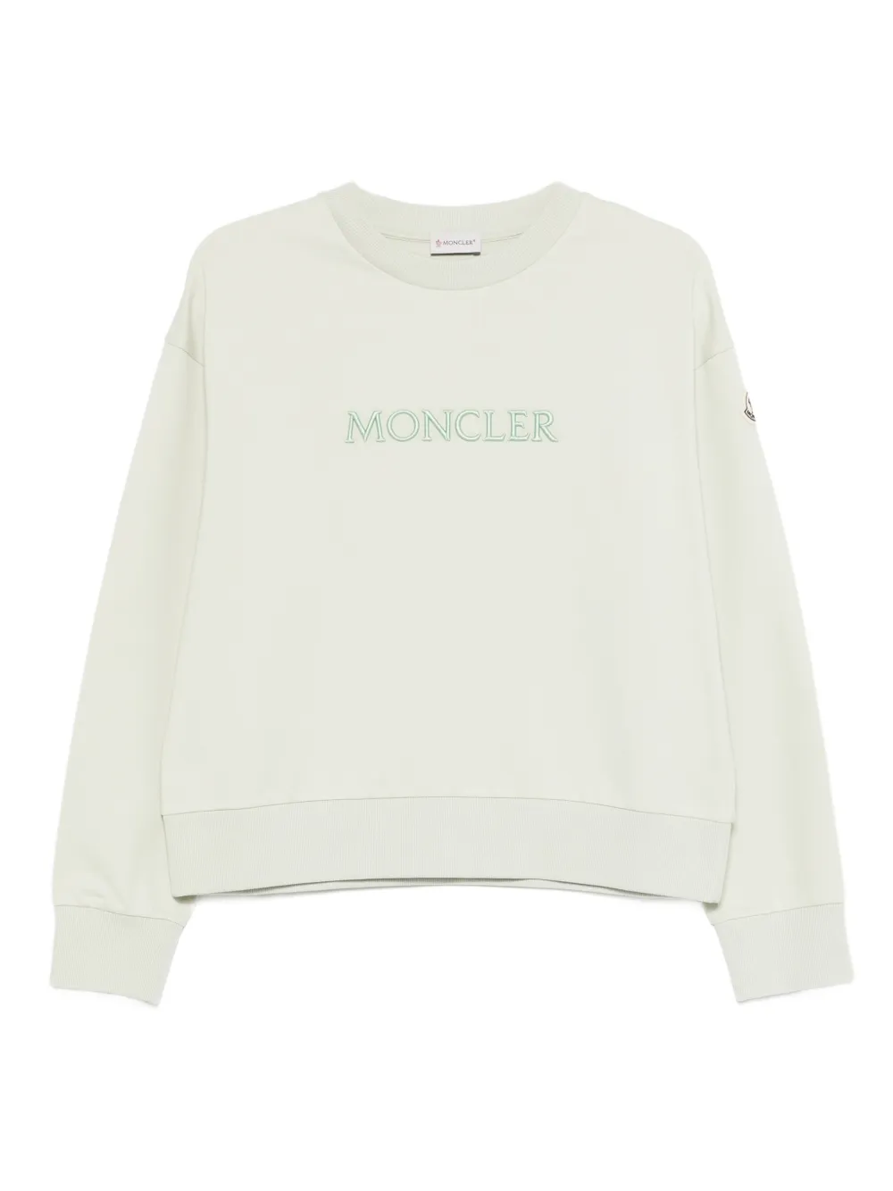 Moncler - Logo Sweatshirt - Cotton - Xxs - Women's Green