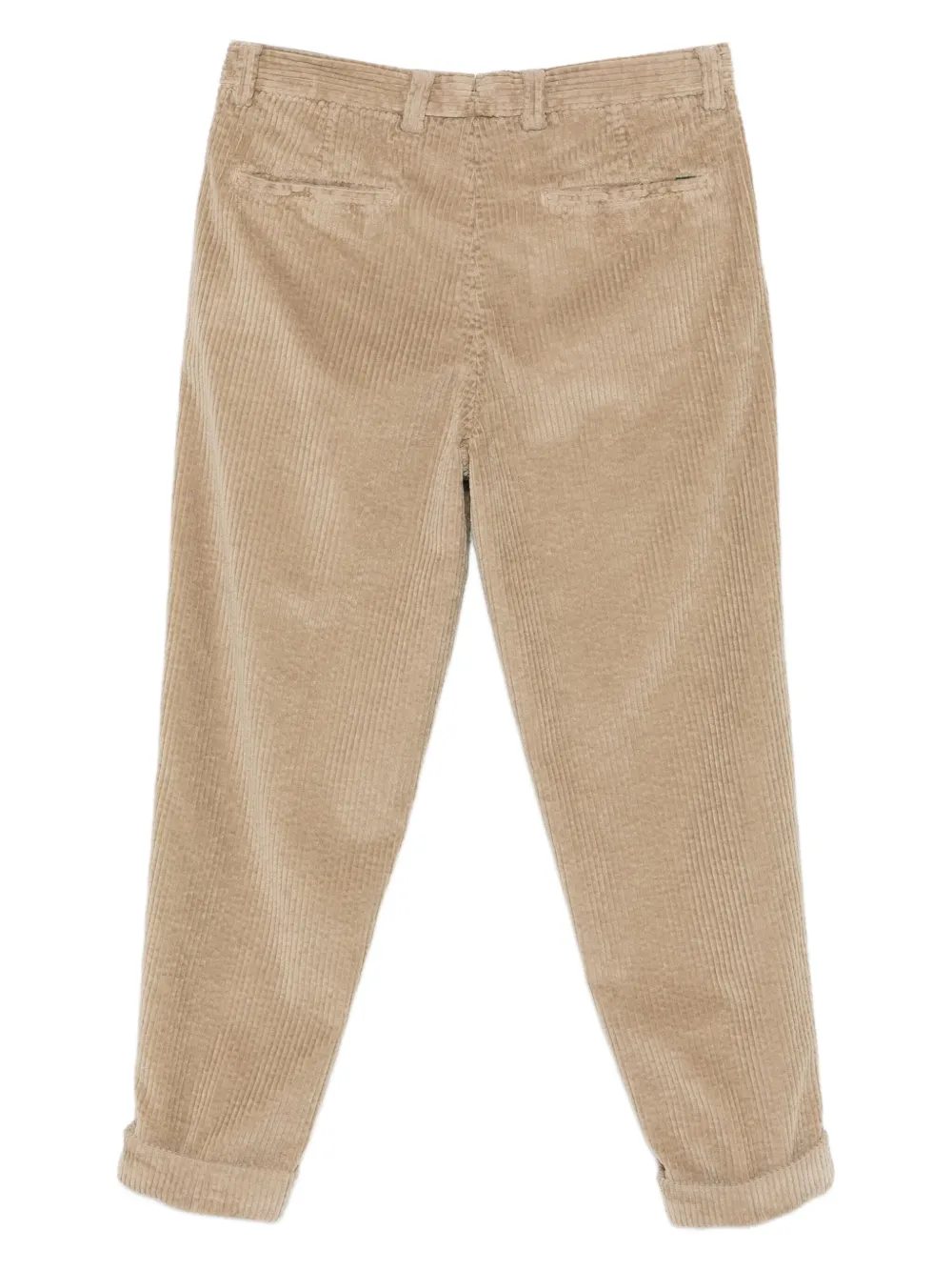 Berwich Chiaia GD pleated corduroy trousers - Beige