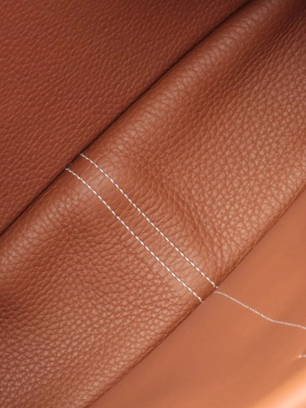Pre-owned Hermes 2019 Clemence Halzan 31 Satchel In Brown
