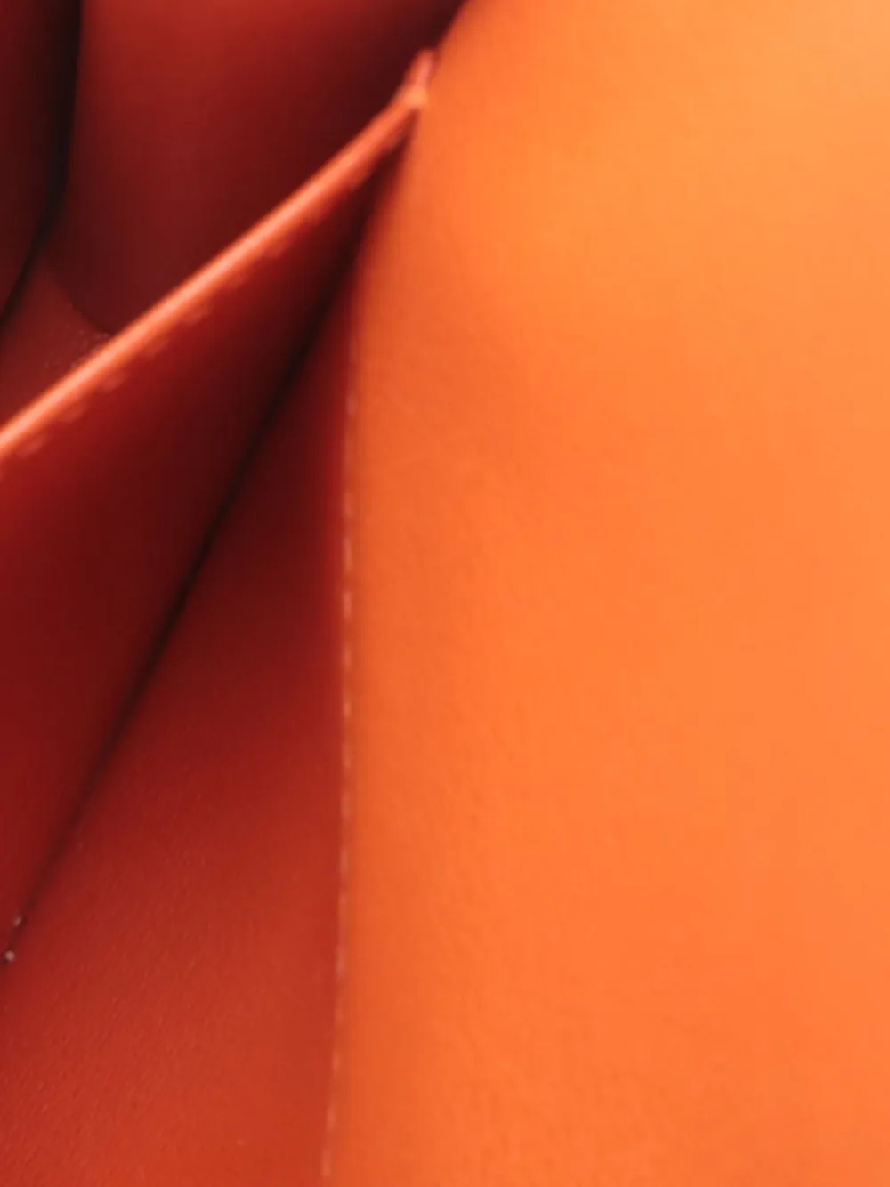 Pre-owned Hermes 2016 Mini Evercolor Sac Roulis 18 Crossbody Bag In Orange