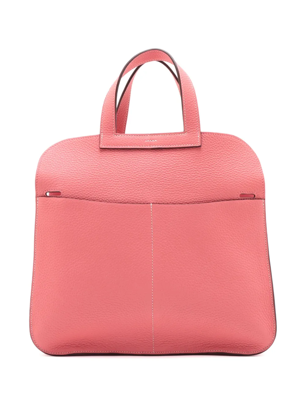Pre-owned Hermes 2020 Clemence Halzan 31 Satchel In Pink