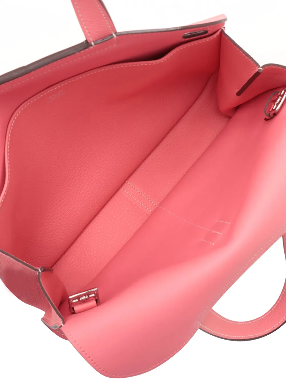 Pre-owned Hermes 2020 Clemence Halzan 31 Satchel In Pink