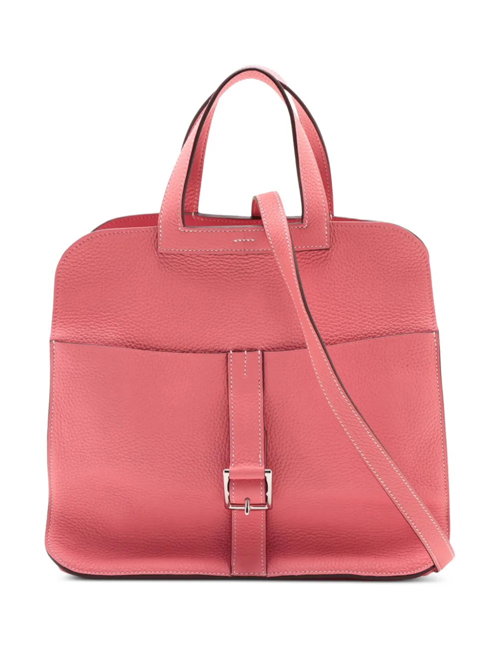Hermès Pre-Owned 2020 Clemence Halzan 31 satchel | Pink | Image 1