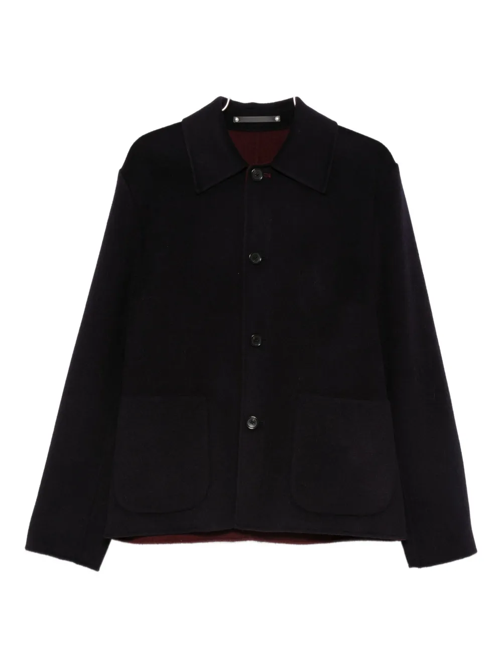 Ps By Paul Smith Double-face Button Jacket In Multi