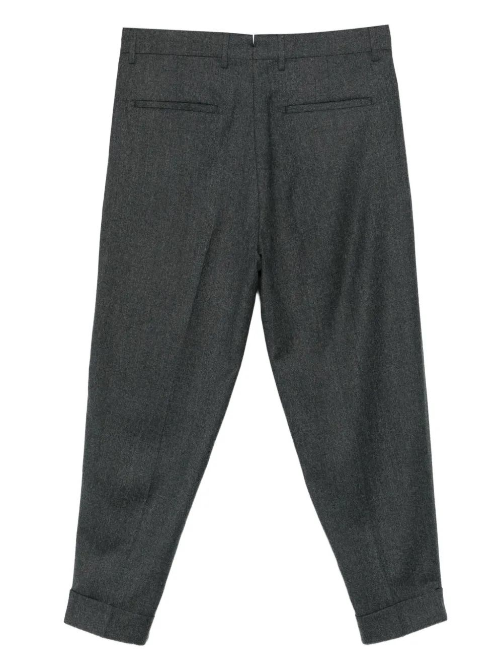 Berwich Chiaia pleated trousers - Grijs