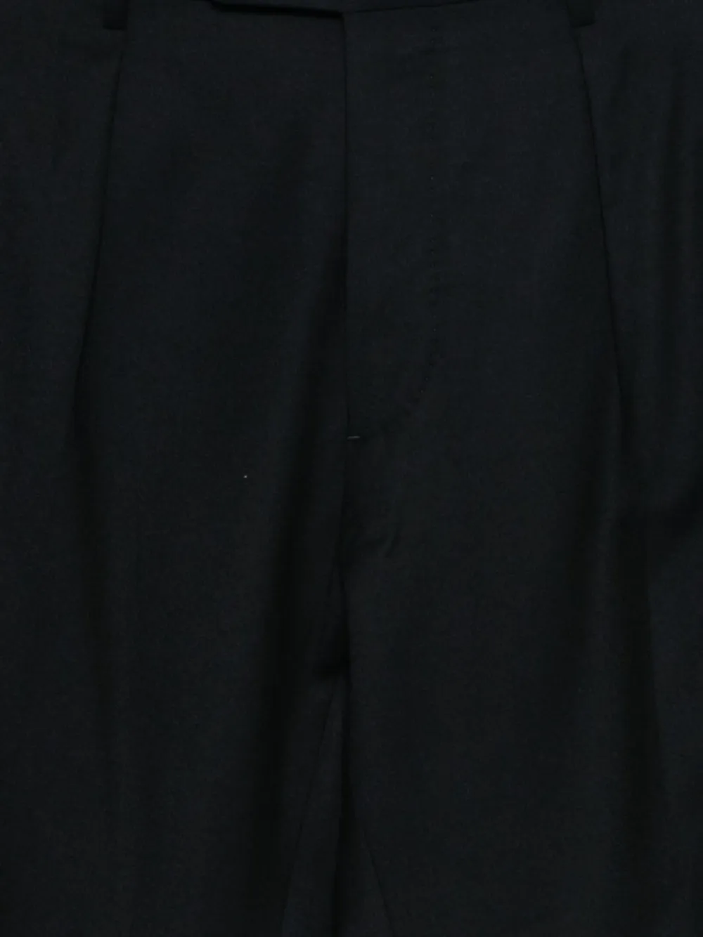 Berwich Chiaia broek met plooien en omgeslagen pijpen Blauw