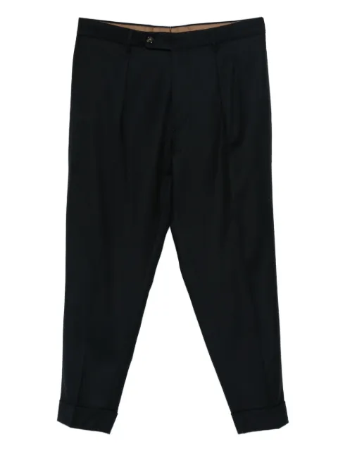 Berwich Chiaia pleated cuffed trousers