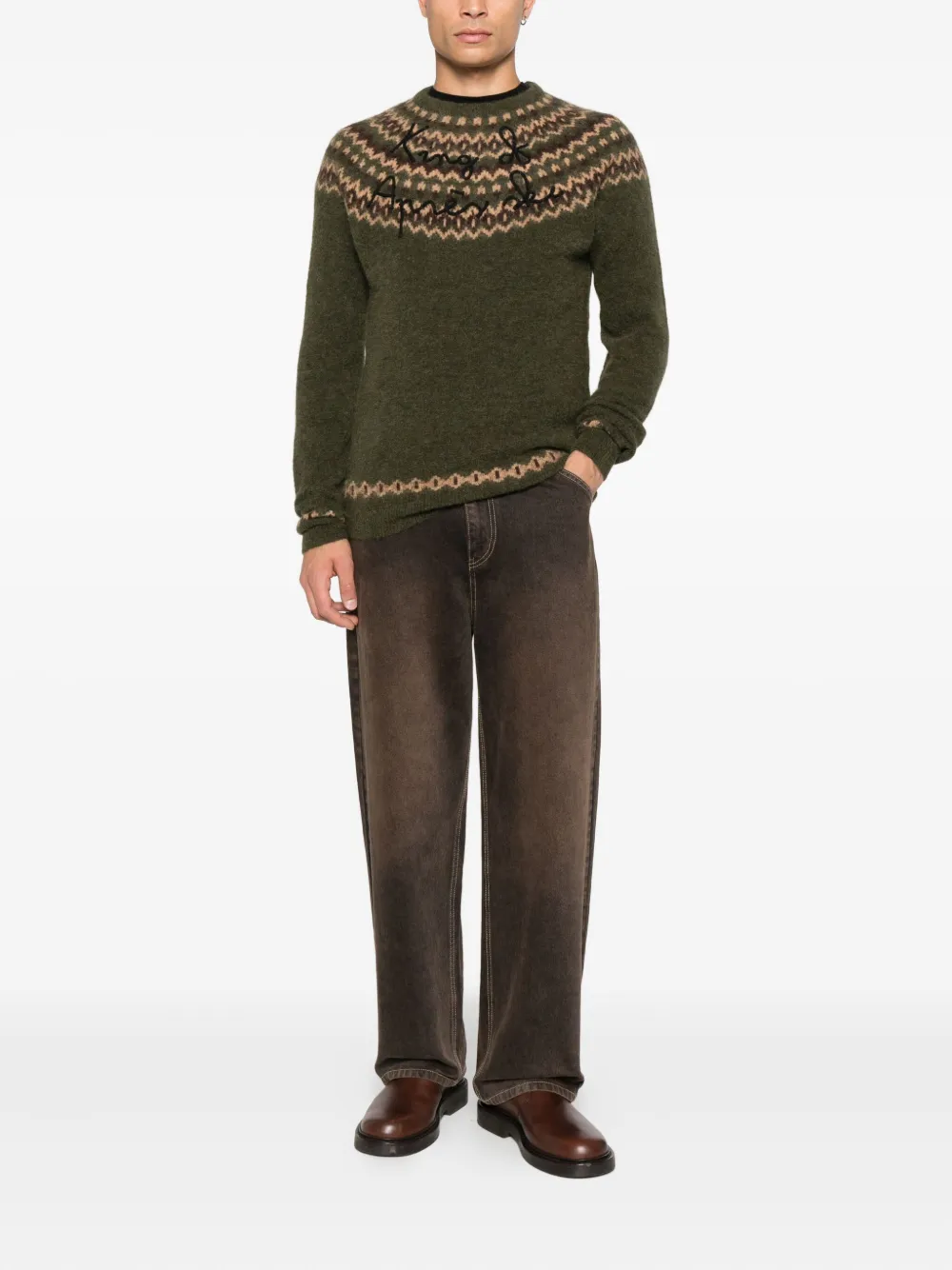 MC2 Saint Barth crew-neck sweater - Groen