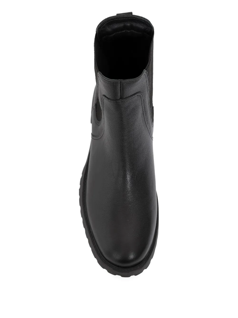 Sarah Chofakian Mirre laarzen met blokhak Zwart