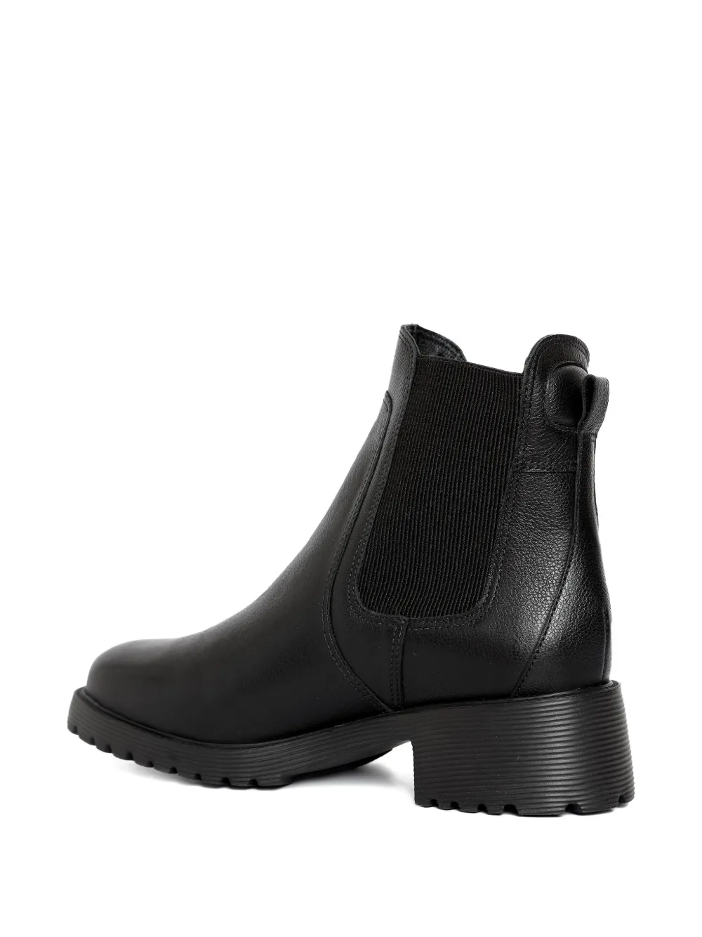 Sarah Chofakian Mirre laarzen met blokhak Zwart