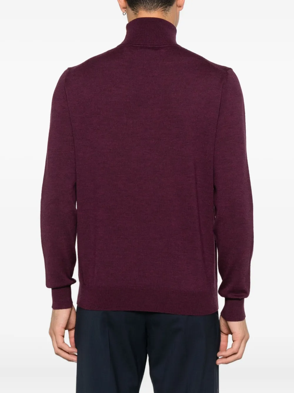 ETRO Top met col en borduurwerk Rood