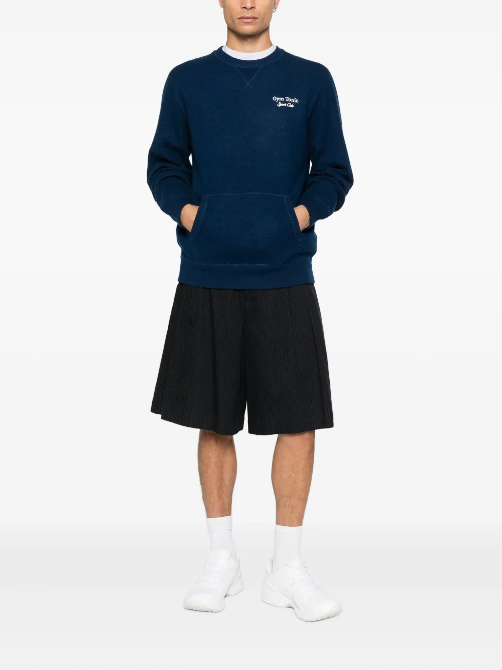 MC2 Saint Barth Sweater met zak - Blauw
