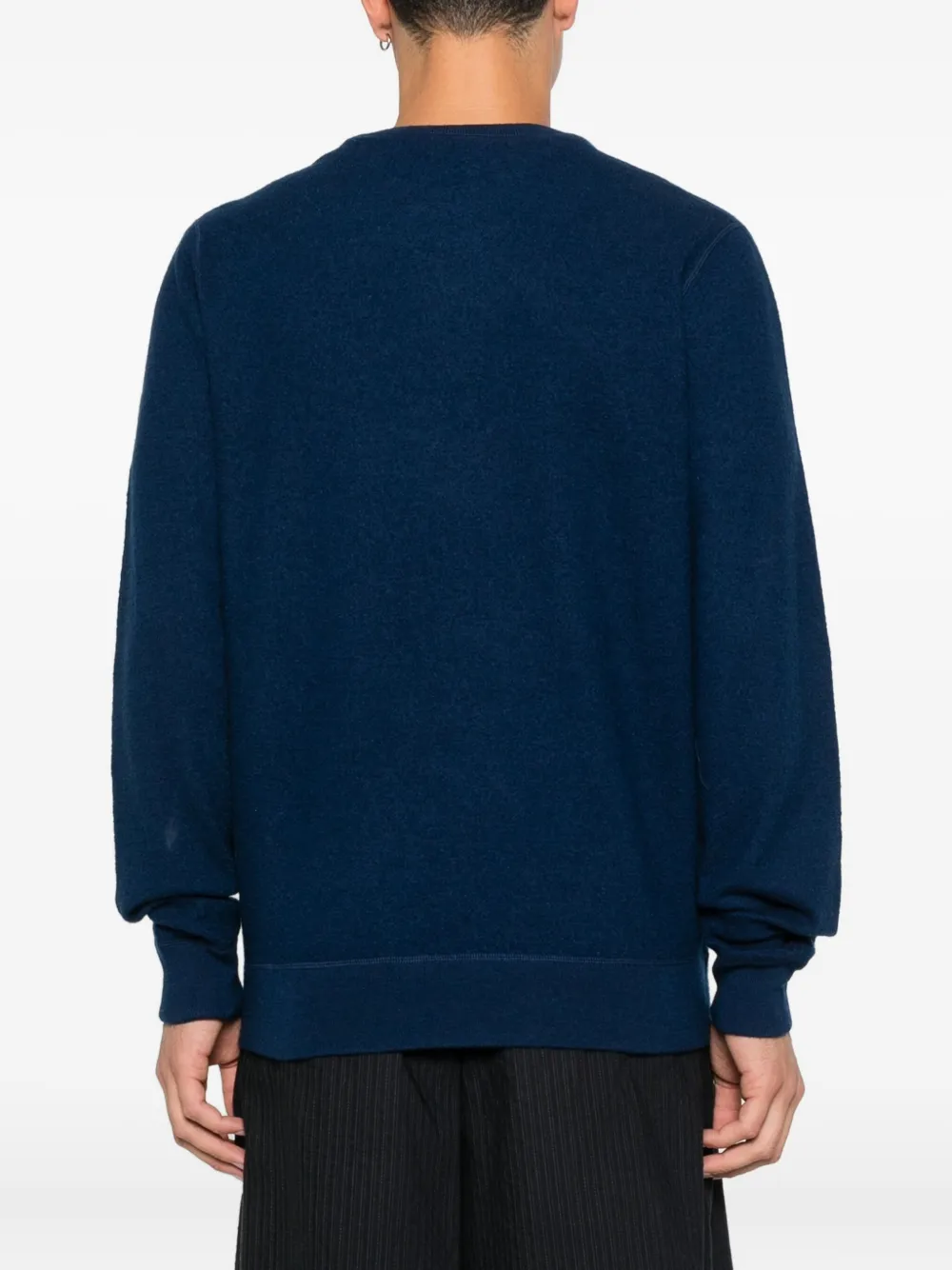 Mc2 Saint Barth Pocket Sweatshirt In Blue