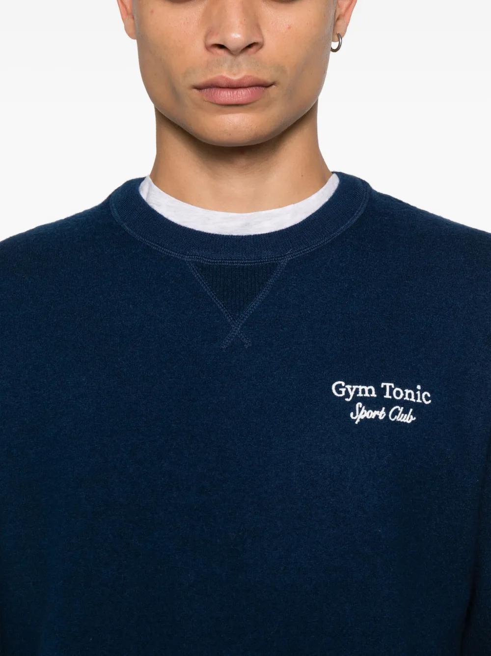 MC2 Saint Barth Sweater met zak Blauw