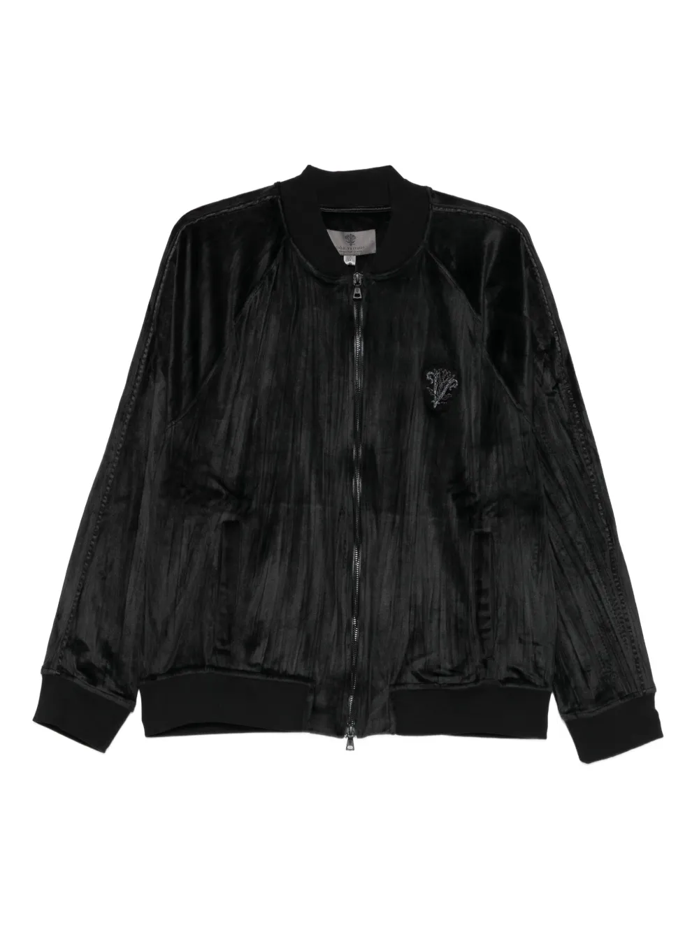 John Varvatos zip-up jacket | Black | Image 1
