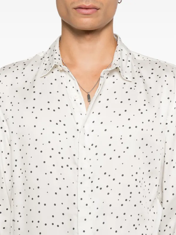 john varvatos white dress shirt John Varvatos Sean Textured Short Sleeve Shirt In Chalk