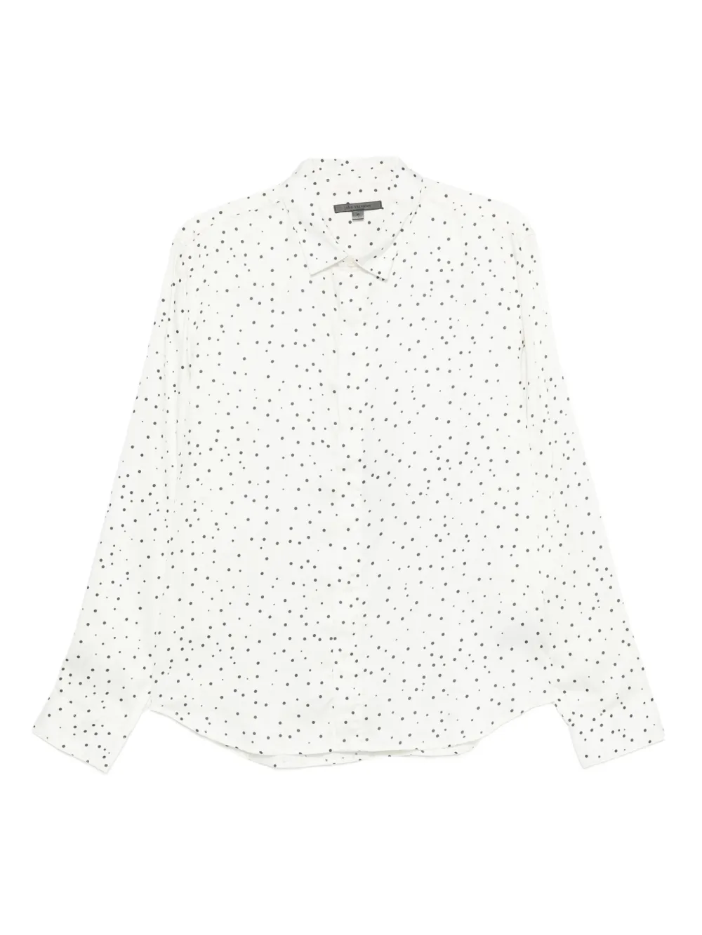 John Varvatos dotted-pattern shirt | White | Image 1