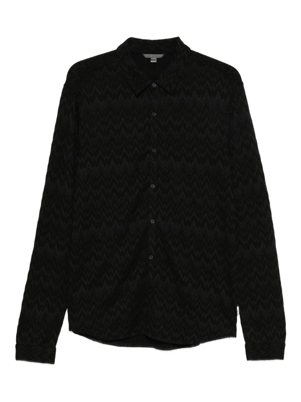 John Varvatos button-fastening shirt | Black | Image 1