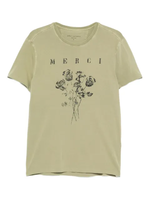 John Varvatos floral-graphic T-shirt