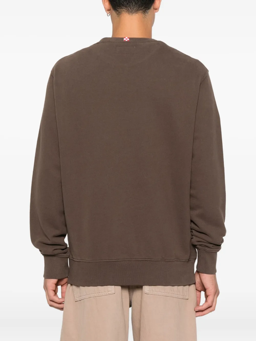 Mc2 Saint Barth Graphic-print Sweatshirt In Brown