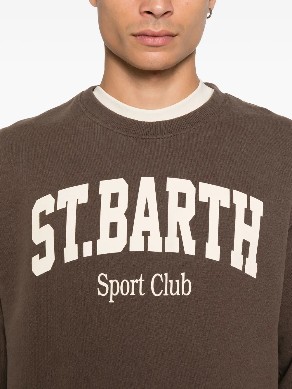 MC2 Saint Barth Sweater met print Bruin