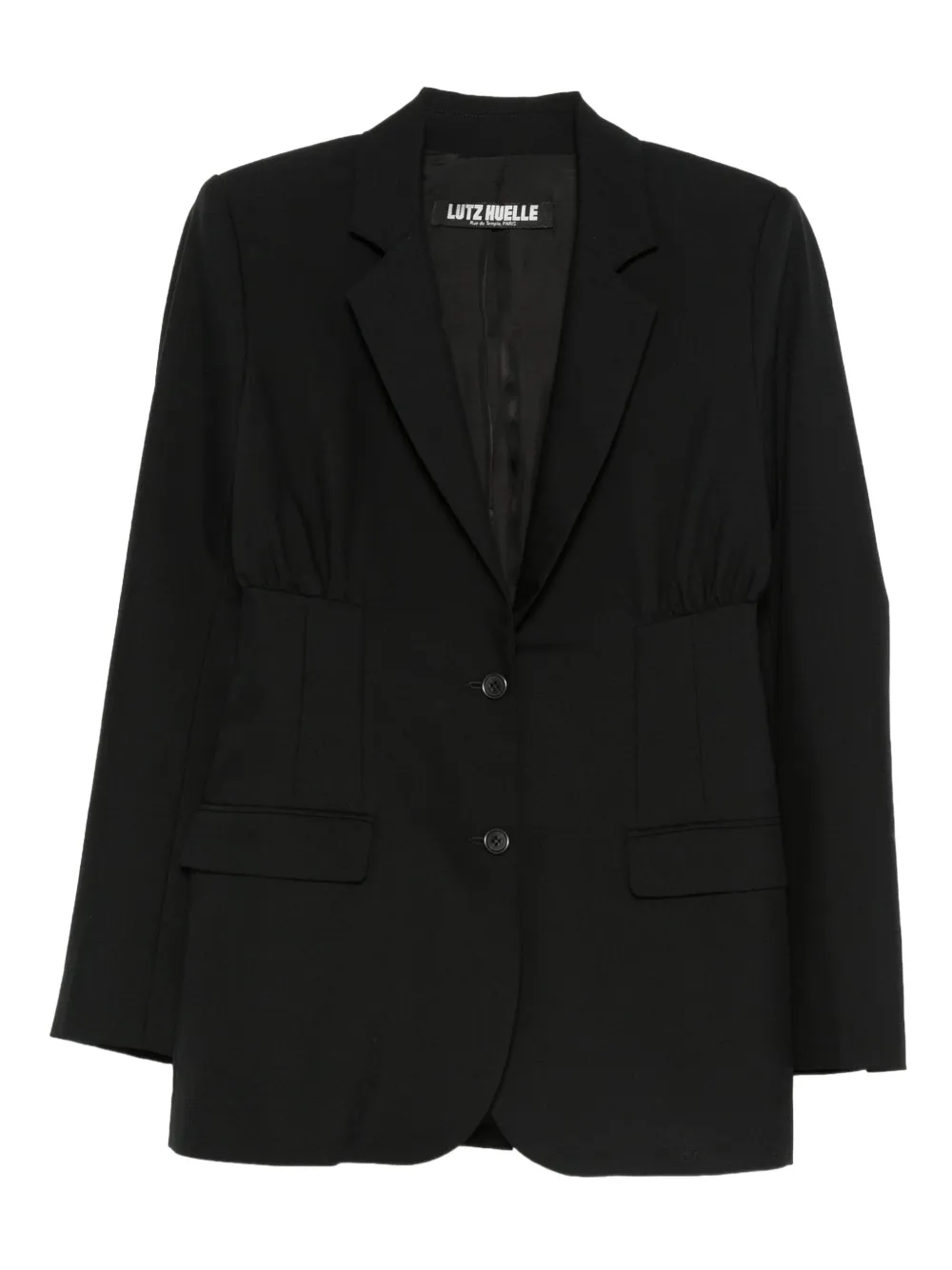 Lutz Huelle Adore button-fastening blazer | Black | Image 1