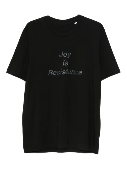 Lutz Huelle Joy T lettering T-shirt