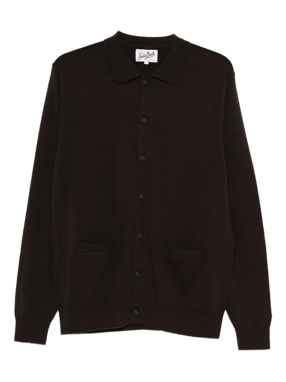MC2 Saint Barth Hanover buttoned jacket | Brown | Image 1