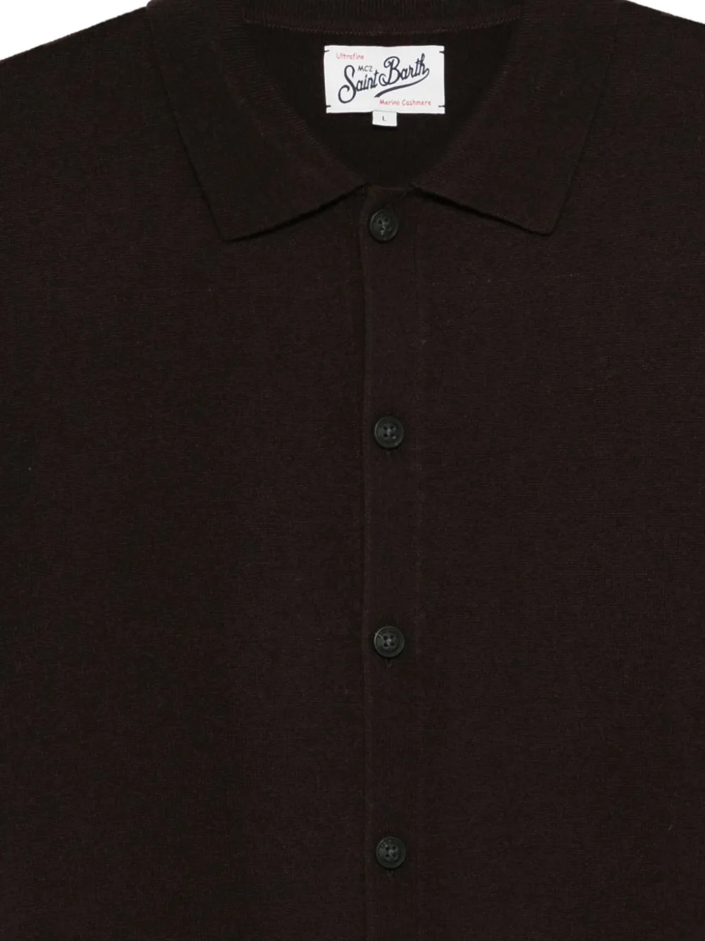 MC2 Saint Barth Hanover jack met knopen Bruin