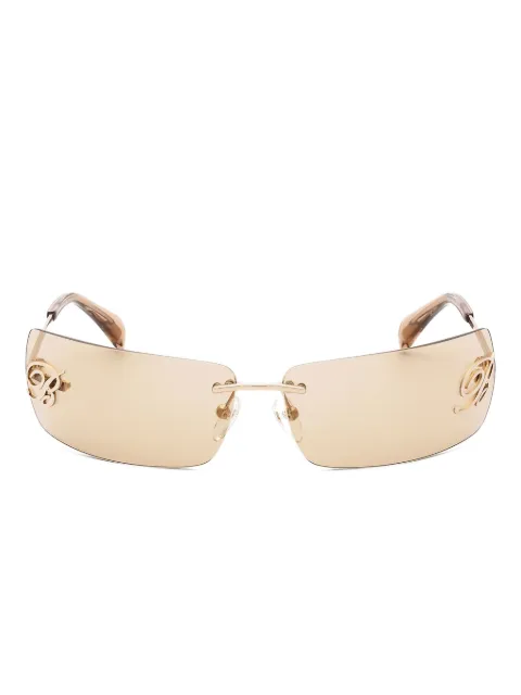 Blumarine rimless sunglasses