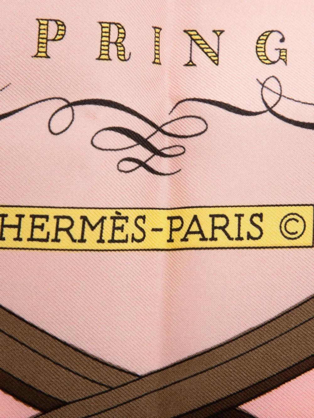 Hermès Pre-Owned foulard Spring en soie 20e siècle | Image 2