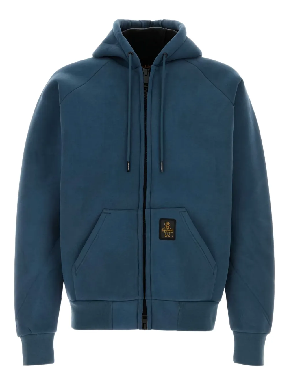 Refrigiwear Denim Blue Cotton Blend Frankie Sweatshirt In Blue