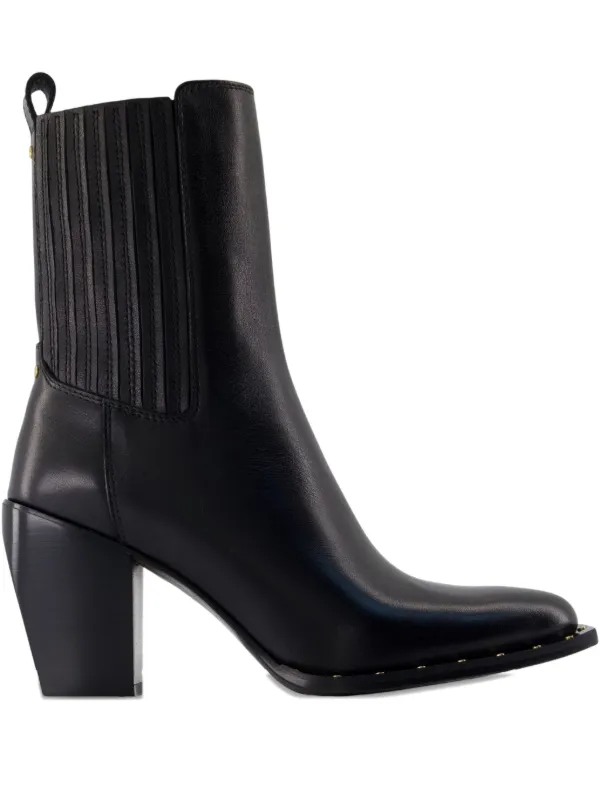 Golden Goose Debbie Pointed-toe Ankle Boots in Black