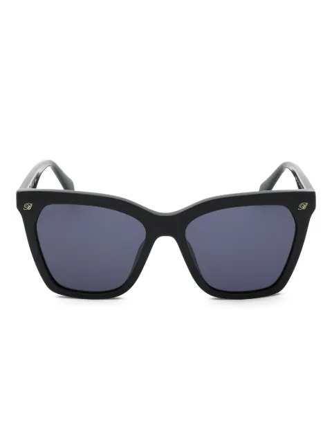 Blumarine lentes de sol con armazón cuadrada
